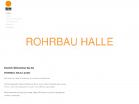 rh-rohrbau-halle.de Webseite Vorschau
