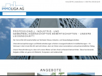 immoliga.ch Webseite Vorschau