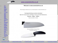 ceramicknife.co.uk Webseite Vorschau
