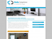 media-competence.eu Webseite Vorschau