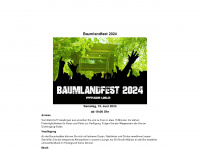 baum-land.ch Webseite Vorschau