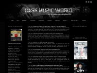 darkmusicworld.de Webseite Vorschau