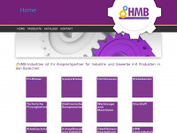 hmb-industries.com Webseite Vorschau