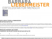 barbara-liebermeister.com Webseite Vorschau