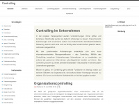 controlling-infos.de Webseite Vorschau
