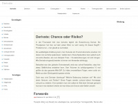 derivate-infos.de Webseite Vorschau