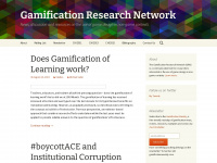 gamification-research.org Webseite Vorschau