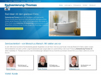 badsanierung-thomas.de Webseite Vorschau