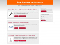 legardemanger.fr Webseite Vorschau