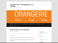 orangerie-cafe.de Webseite Vorschau