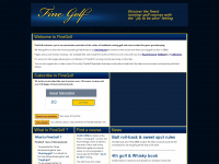 finegolf.co.uk Webseite Vorschau