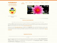 suprabhava.com Webseite Vorschau