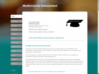 doktorarbeit-medizin-hilfe.de Webseite Vorschau