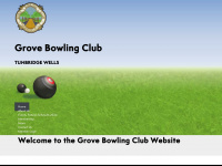 grovebowling.co.uk Webseite Vorschau