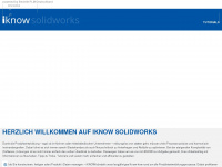 iknow-solidworks.de Webseite Vorschau