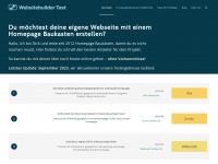 websitebuilder-test.com Webseite Vorschau
