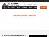 pyramidautomation.com Webseite Vorschau