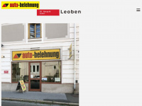 leoben-auto-bargeld.at Webseite Vorschau