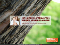 schreinerspezialisten.de Webseite Vorschau