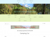 camping-cul.com Webseite Vorschau