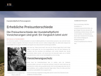 hundehaftpflicht-preisvergleich.com Webseite Vorschau
