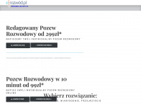 erozwod.pl Webseite Vorschau