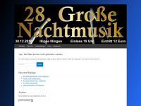 agnachtmusik.de Webseite Vorschau