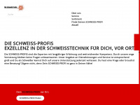 die-schweiss-profis.de Webseite Vorschau