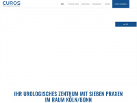 curos-urologie.de Webseite Vorschau