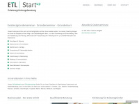 etl-startup.de Webseite Vorschau