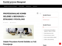 ukombiprevoz.com Webseite Vorschau