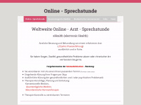 doc-online.es Webseite Vorschau