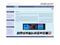 sportlicht.com Webseite Vorschau