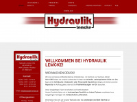 hydrauliklemcke.de Webseite Vorschau