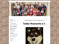 teddy-wuensche.de Webseite Vorschau
