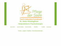 pflege-der-seele.de Webseite Vorschau