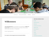 civilpowker.de Webseite Vorschau