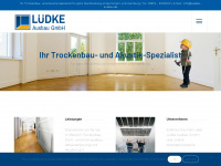 luedke-ausbau.de Webseite Vorschau