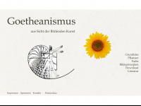 goetheanismus.net Webseite Vorschau