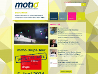 motio-media.de Webseite Vorschau