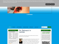 zahnarzt-in-leimen.de Webseite Vorschau