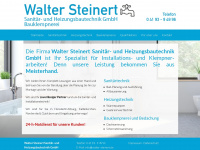 walter-steinert.de Webseite Vorschau