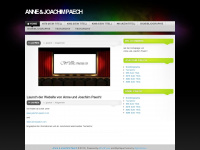 anne-paech.com Webseite Vorschau