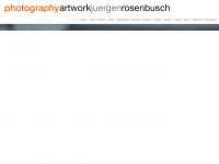 rosenbusch-photography.com Webseite Vorschau