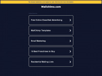 mailchimo.com Webseite Vorschau