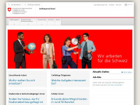 stelle.admin.ch Webseite Vorschau