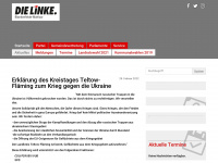 dielinke-blankenfelde-mahlow.de Webseite Vorschau