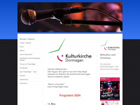 kulturkirche-dormagen.de Webseite Vorschau