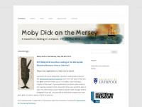 mobydickonthemersey.org Webseite Vorschau