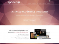 spheerys.fr Webseite Vorschau